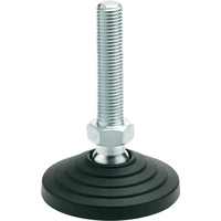 Kunststoff-Gelenkfuß GN 344 d1 100 mm,d2 M 10mm l1 43mm l3 24mm GANTER Kunststoff-Gelenkfuß GN 344 d1 100 mm,d2 M 10mm l1 43mm l3 24mm GANTER