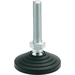 Kunststoff-Gelenkfuß GN 344 d1 100 mm,d2 M 10mm l1 43mm l3 24mm GANTER Kunststoff-Gelenkfuß GN 344 d1 100 mm,d2 M 10mm l1 43mm l3 24mm GANTER