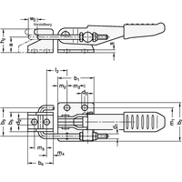 Verschluss-Spanner GN 851 STA Haltekraft FH 3200 N GANTER Verschluss-Spanner GN 851 STA Haltekraft FH 3200 N GANTER