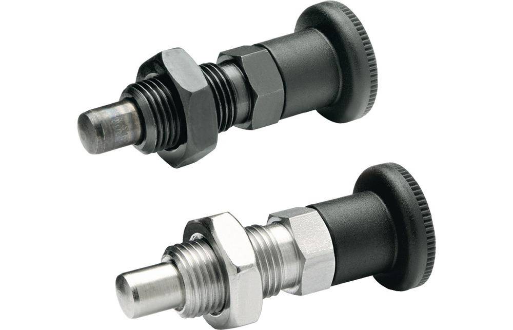 GANTER GRIFF Rastbolzen GN 817 d1 4 mm d2 M 8 x 1 mm l1 4 mm Stahl,