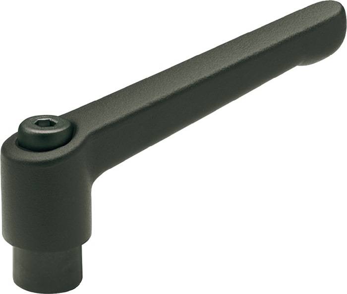 Verstellbarer Klemmhebel GN 300 d1 M 16mm l1 108mm IG GANTER