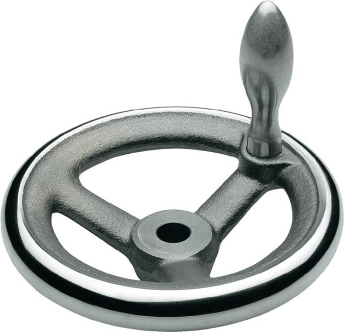 Handrad GN 950 b 18mm d1 160mm d2 16mm GANTER