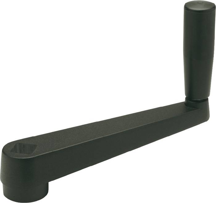 Handkurbel GN 471 d1 B 12mm d2 27mm d3 30mm Bohrung Alu. Ganter