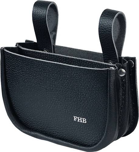 Nageltasche,dop.LUKAS ca.B18xH12xT0,5cm schwarz Leder FHB