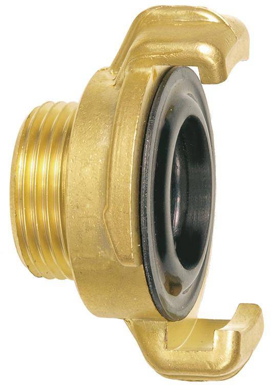 GEKA Gewindestück MS, AG G1" - Artikel: 4015933024272