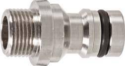 Gerätestecker AG G 3/4" MS Ni GEKA plus Stecksystem