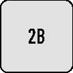 Gewindegrenzlehrdorn ANSI B1.1 UNC 3/8 Zollx16 D.9,525mm Tol.2B BOSS