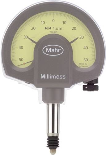 Feinzeiger Millimess 1003 T ± 0,05mm Abl.0,001mm m.Stoßschutz MAHR