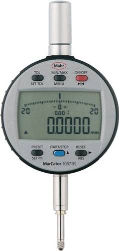 Messuhr MarCator 1087 BR IP42 12,5mm Abl.mm 0,0005 dig.Datenausg.MAHR