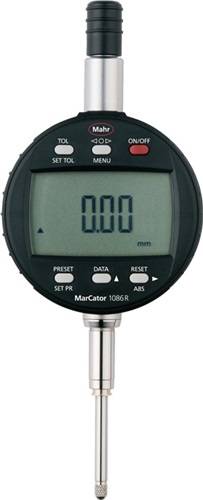 Messuhr MarCator 1086 R IP42 25mm Abl.mm 0,01mm dig.Datenausg.MAHR
