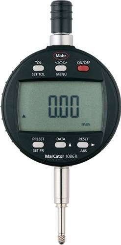 Messuhr MarCator 1086 R IP42 12,5mm Abl.mm 0,01mm dig.Datenausg.MAHR