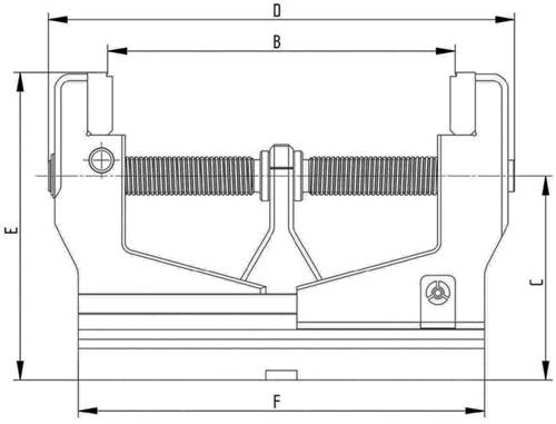 Zentrischspanner RZM Backen-B.92mm kurze Ausf.Spann-W.18-100mm RÖHM