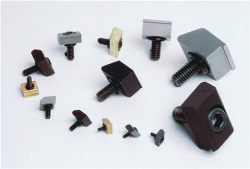 Spannklemme PITBULL® 16 kN geh.STA m.stumpfer Kante M6 VE 6 St.POWER CLAMP