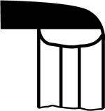 Hakendrehmeissel HM ähnlich DIN263 R 12x12x160mm P25/30 WILKE