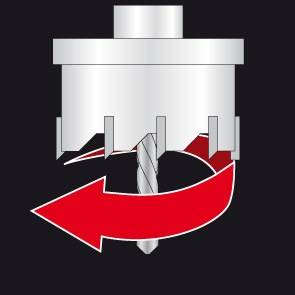 Aufnahmehalter 11mm 6-kant m.Führungsbohrer Bi-Metall Lochsägen HSS D.14-30mm