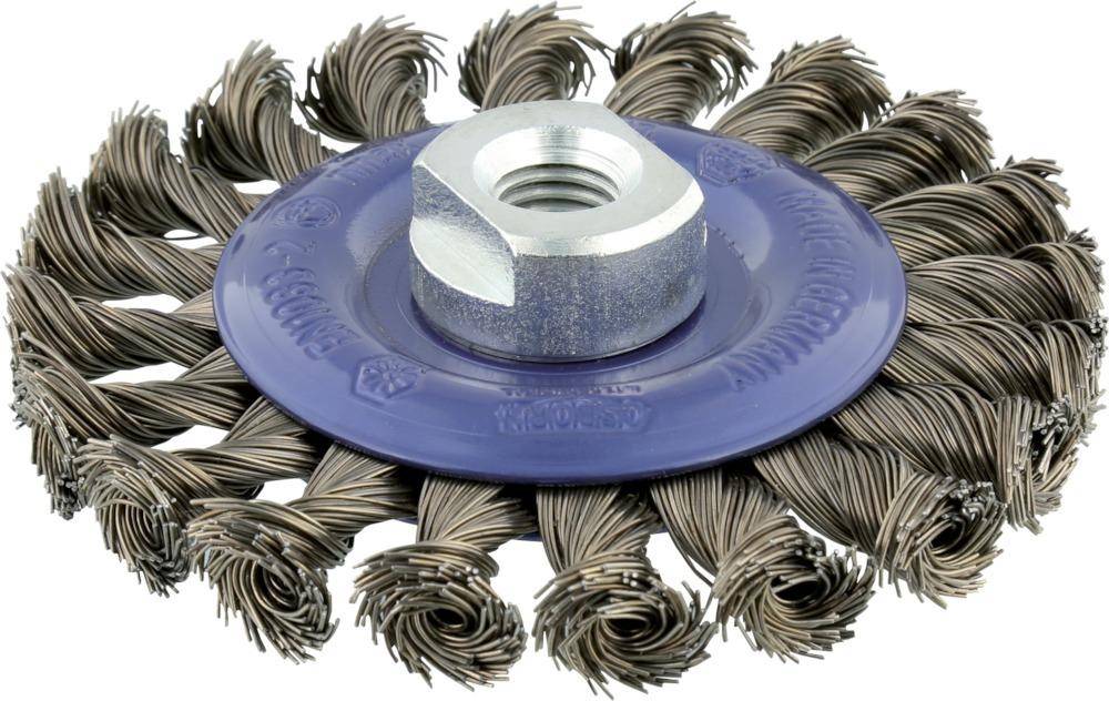 Rundbürste Stahldraht 115x12mm M14x2,gez.Osborn