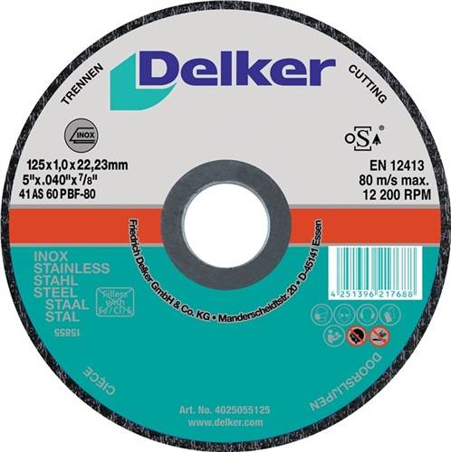 Dünnblech-Trennscheibe 180x1,6x22,23mm gerade