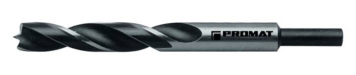Maschinenholzspiralbohrer D.10,0mm Gesamt-L.133mm CV-Stahl PROMAT