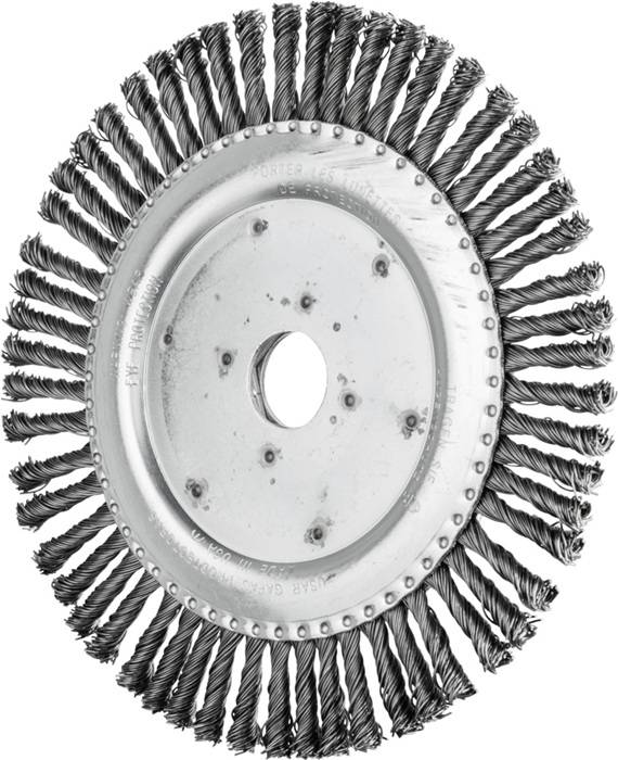 Rundbürste RBG 17806/22,2 PIPE ST 0,50 56Z D.178mm Drahtstärke 0,5mm STA 6mm