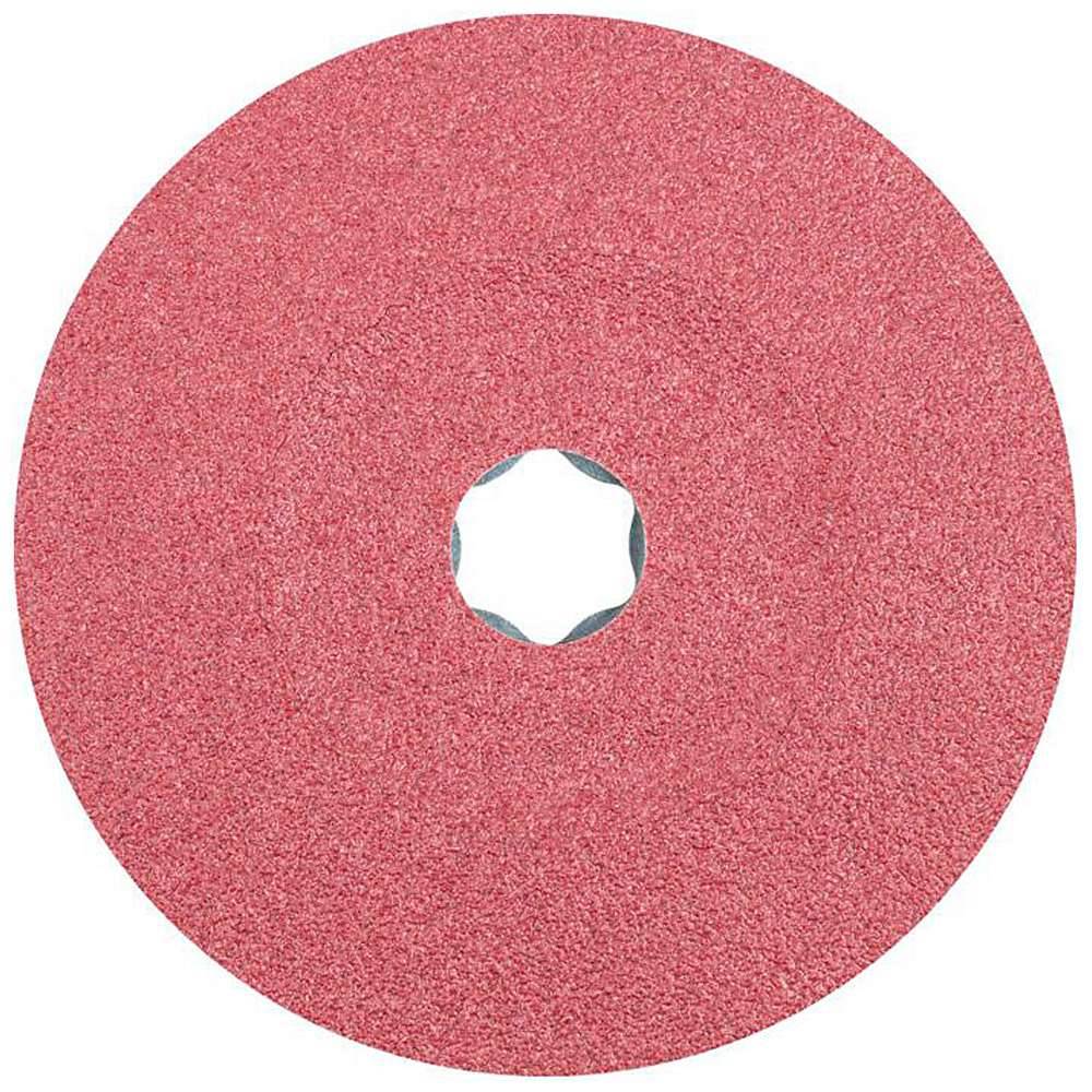 Fiberscheibe "PFERD" - COMBICLICK® - Keramikkorn - Ø 125 mm - Bezeichnung CC-FS 125 CO 60 - Korngröße 60 - VE 25 Stk. - Preis per VE