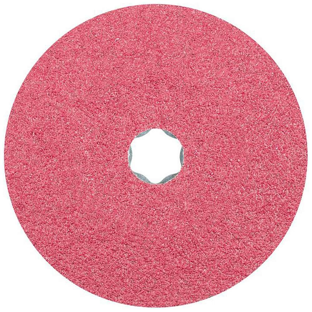 Fiberscheibe "PFERD" - COMBICLICK® - Keramikkorn - Ø 125 mm - Bezeichnung CC-FS 125 CO 36 - Korngröße 36 - VE 25 Stk. - Preis per VE
