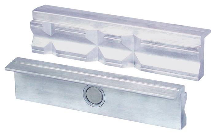 Schraubstockschutzbacke Typ P f.Backen-B.150mm Prismen Alu.HEUER