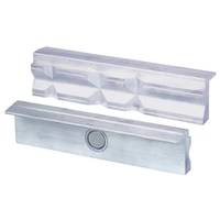 Schraubstockschutzbacke Typ P f.Backen-B.125mm Prismen Alu.HEUER Schraubstockschutzbacke Typ P f.Backen-B.125mm Prismen Alu.HEUER