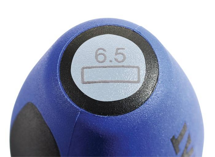 Schraubendreher Schneiden-B.5,5mm Klingen-L.200mm 3K-Griff Rundkl.PROMAT