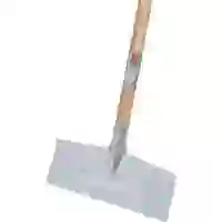 Schneeräumer Stahlblech mit Stiel 50 cm breit Schneeräumer Stahlblech mit Stiel 50 cm breit