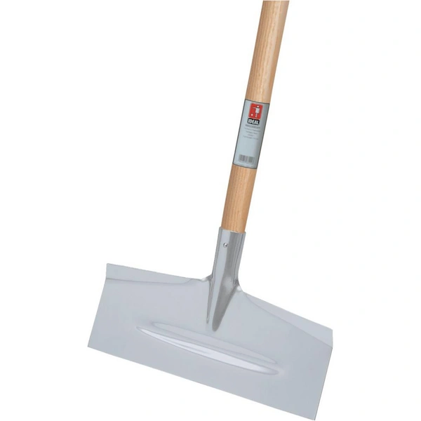 Schneeräumer Stahlblech mit Stiel 50 cm breit Schneeräumer Stahlblech mit Stiel 50 cm breit