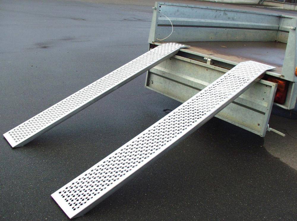 Verladerampe gerade 1,5m Tragkraft Paar 400 kg