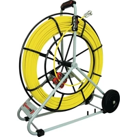 Glasfaserstab Band-L.120m Biege-R.620mm Kabel-D.9mm RUNPOTEC Glasfaserstab Band-L.120m Biege-R.620mm Kabel-D.9mm RUNPOTEC