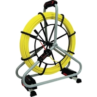Glasfaserstab Profiset Band-L.80m Biege-R.168mm Kabel-D.6mm Glasfaserstab Profiset Band-L.80m Biege-R.168mm Kabel-D.6mm