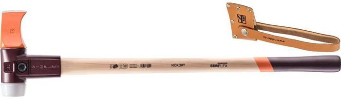 Spalthammer SIMPLEX 4100g Stiel-L.850mm Hickorystiel HALDER