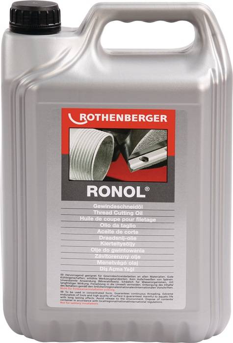 Hochleistungsgewindeschneidöl RONOL® 5l Kanister ROTHENBERGER
