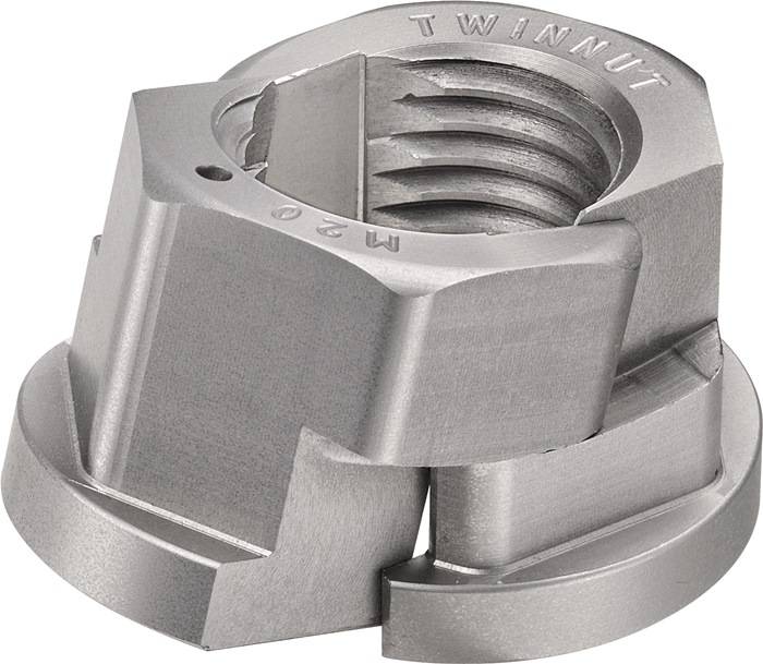 TWINNUT-Mutter Nr.6333S Gr.M6 o.Bund AMF