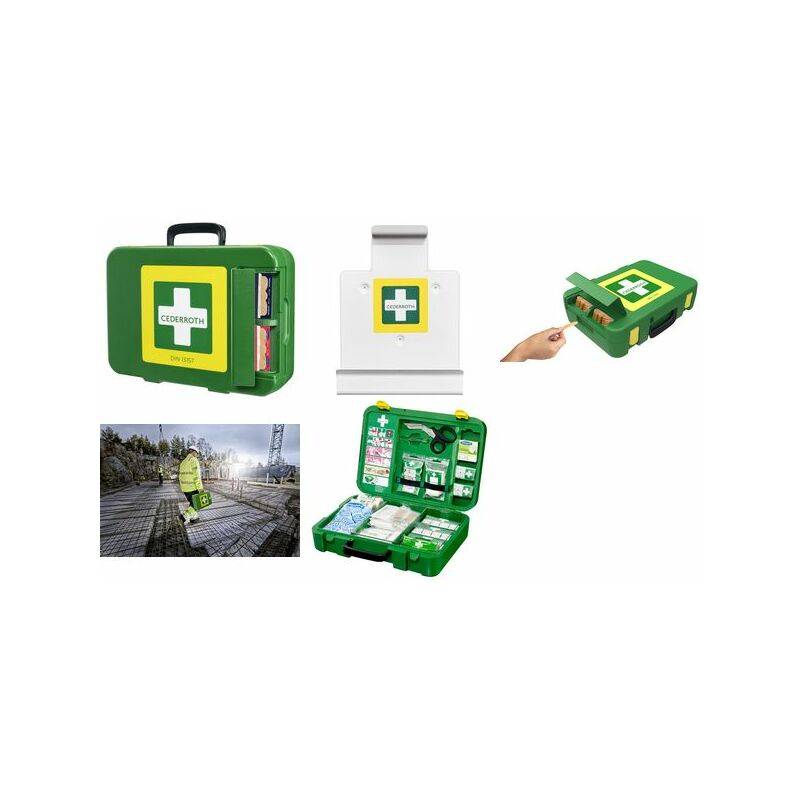 CEDERROTH Wandhalterung für Erste-Hilfe-Koffer (DIN 13157)