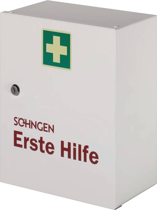 Verbandschrank HEIDELBERG City Style B302xH362mm xT140ca.mm orange 1-türig