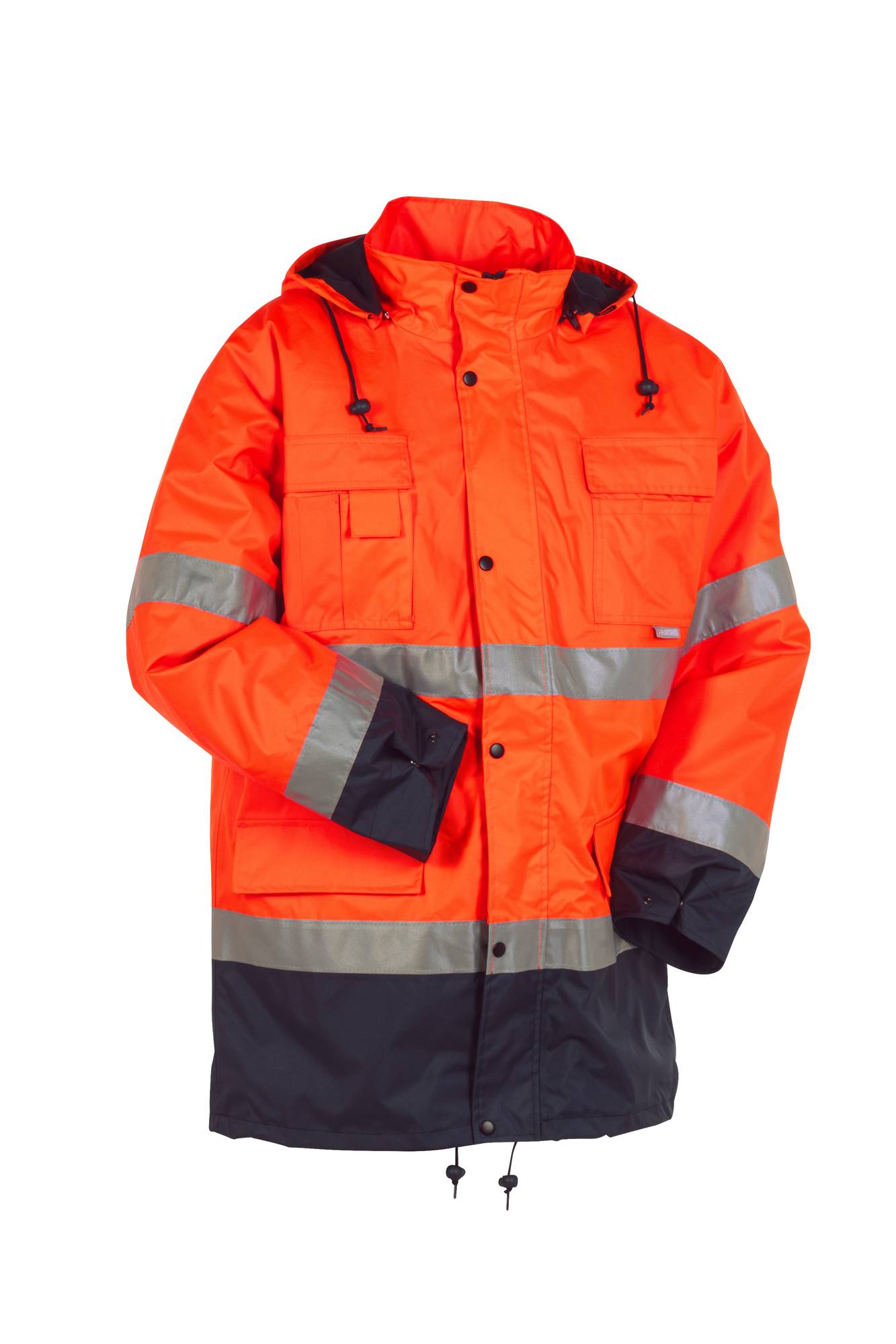 Planam Warnschutz Parka orange/marine XXXL 2056064