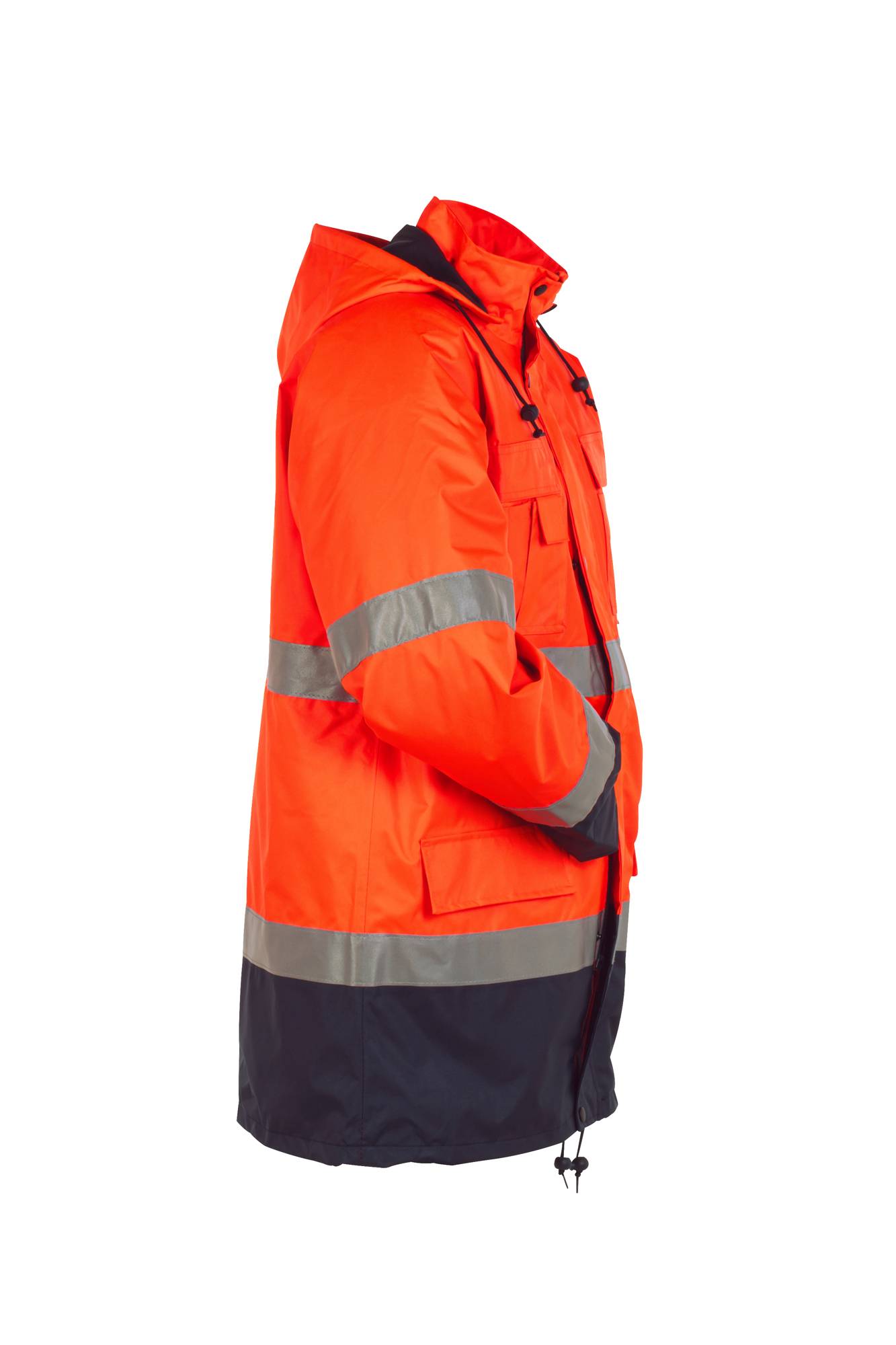 Planam Warnschutz Parka orange/marine XXXL 2056064