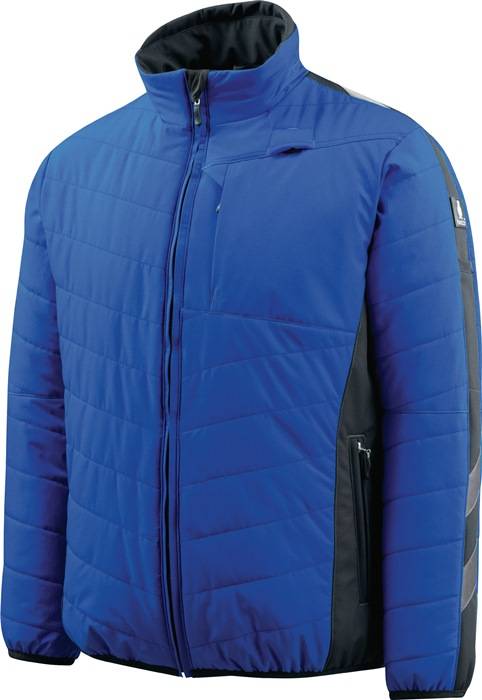 Thermojacke Erding Gr.XL kornblau/schwarzblau MASCOT