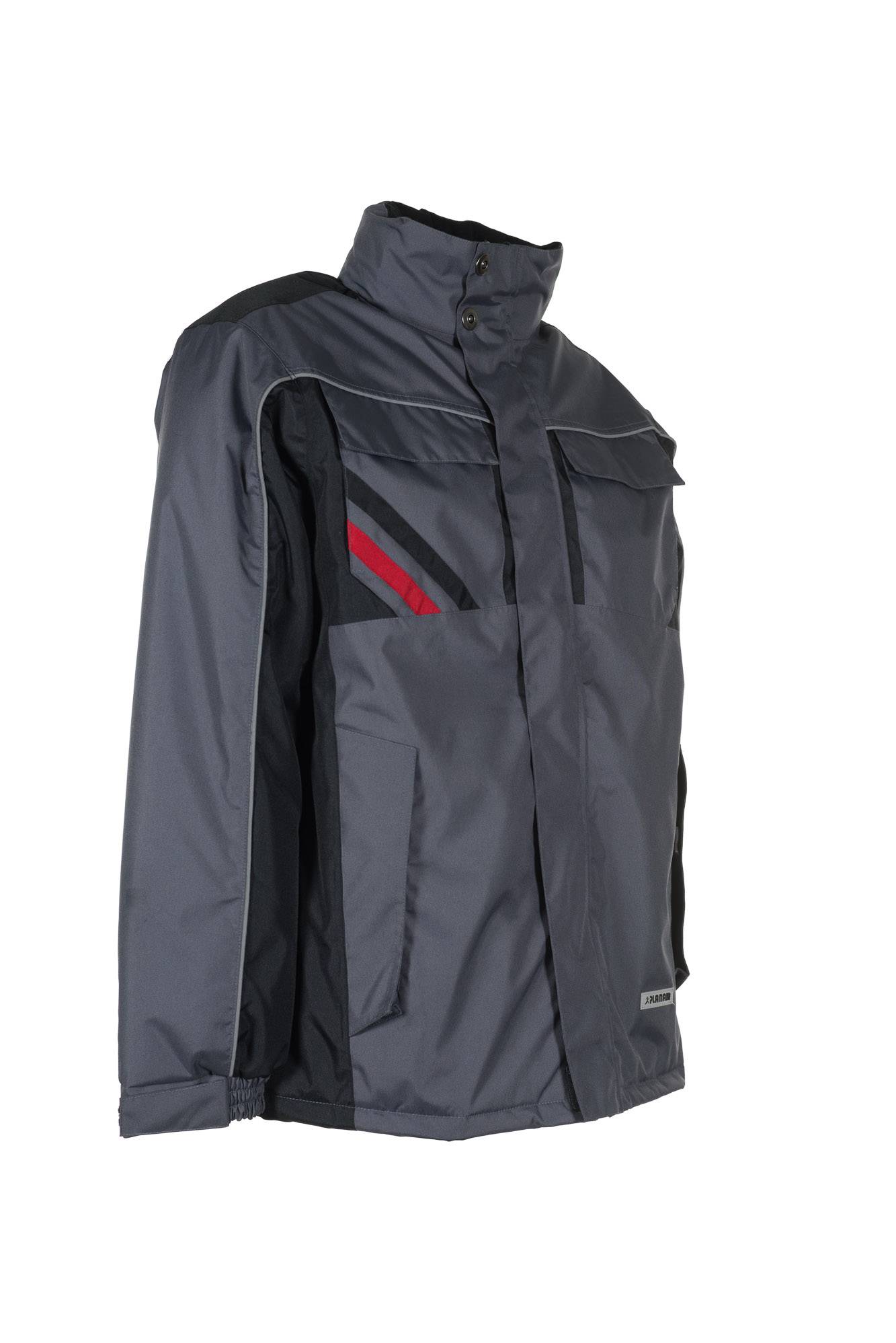 Planam Highline Winterjacke schiefer/schwarz S 2302044