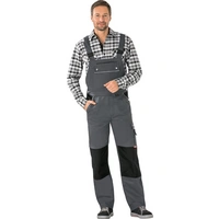 Latzhose Canvas 320 Gr.60 grau/schwarz PLANAM Latzhose Canvas 320 Gr.60 grau/schwarz PLANAM