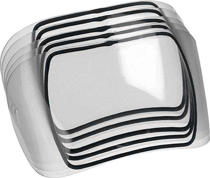 Vorsatzscheibe außen außen,5er Set f.4000370232,-241,-245 240 x 100mm OPTREL…