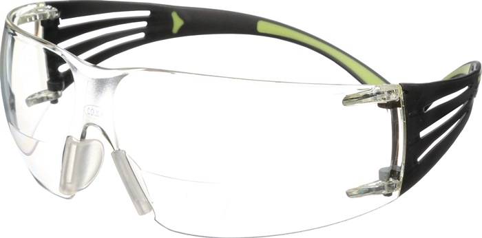 Schutzbrille Reader SecureFit?-SF400 EN 166 Bügel schwarz grün,Scheibe klar+…