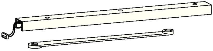 Gleitsch.G 96 EMF f.ITS 96 e-mech.DIN R DORMAKABA