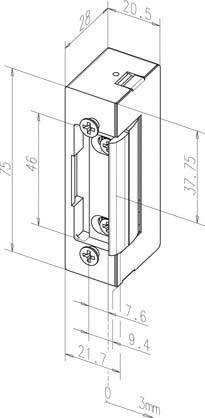 Assa Abloy effeff Türöffner 27E---------D11