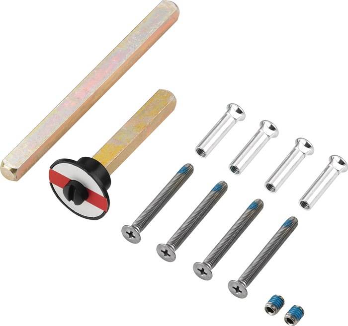 Bef-set.ASL® G/G-WC (Rosette) 59-78mm M5x65 4-KT.8x135+8x80mm FSB