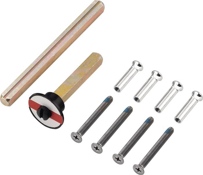 Bef-set.ASL® G/G-WC (Rosette) 39-58mm M5x45 4-KT.8x115+8x60mm FSB