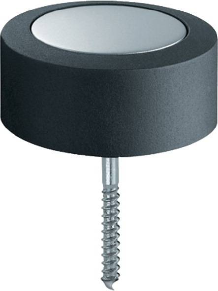 Bodentürpuffer 38 3878 D.48mm H.24mm Alu.naturf./F1 Dübelmontage FSB